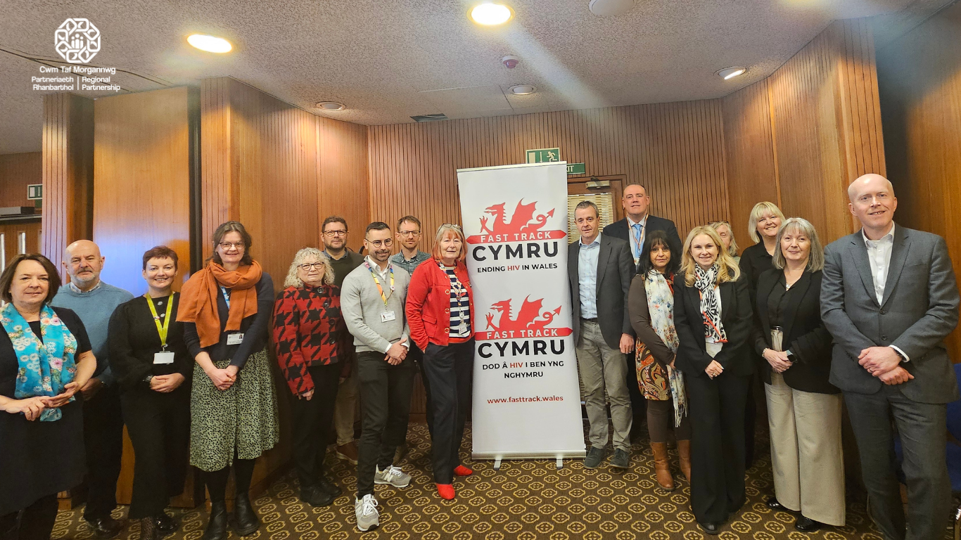 Picture (L-R) Linda Prosser (CTMUHB), Gary Hortop (Linc Cymru), Emma Howells (Valleys to Coast), Anna Howells (CTMUHB), Cllr Christina Leyshon (RCTCBC), Richard Hughes (CTMUHB), Cllr Rhys Goode (BCBC), Robert Green (CTMUHB), Cllr Jane Gebbie (BCBC), Jonathan Morgan (CTMUHB), Lindsay Harvey (BCBC), Cllr Neelo Farr (BCBC), Angela Edevane (MCBC), Heidi Bennett (BAVO), Sarah Mills (CTM Regional Partnership Regional Commissioning Unit), Sharon Richards, (VAMT), Matt Jenkins (CTM Regional Partnership Regional Commissioning Unit)